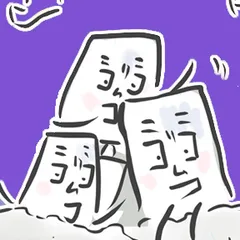 いたずら文字絵　ニコニコムコロ