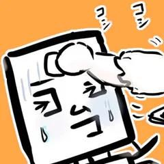 いたずら文字絵　ニコニコムコロ